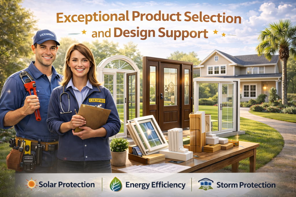 Exceptional Product Selection and Design Support 1
