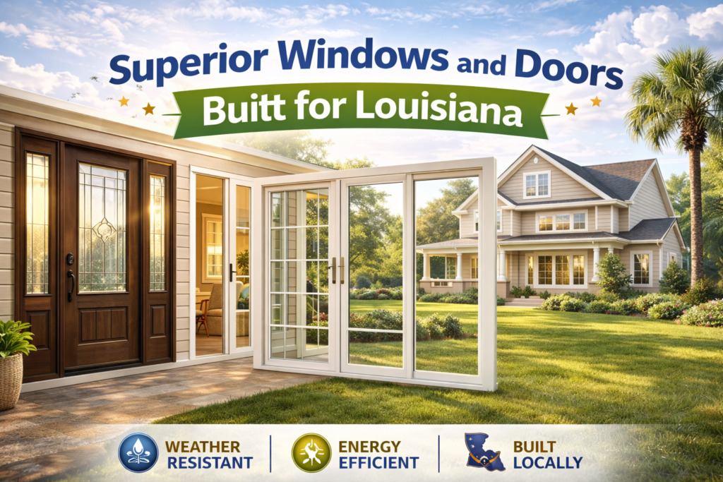 Superior Windows and Doors Built for Louisiana